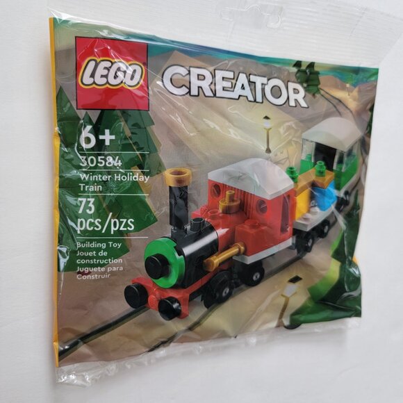 LEGO Creator Winter Holiday Train, retired 30584 Polybag, new - Picture 3 of 5